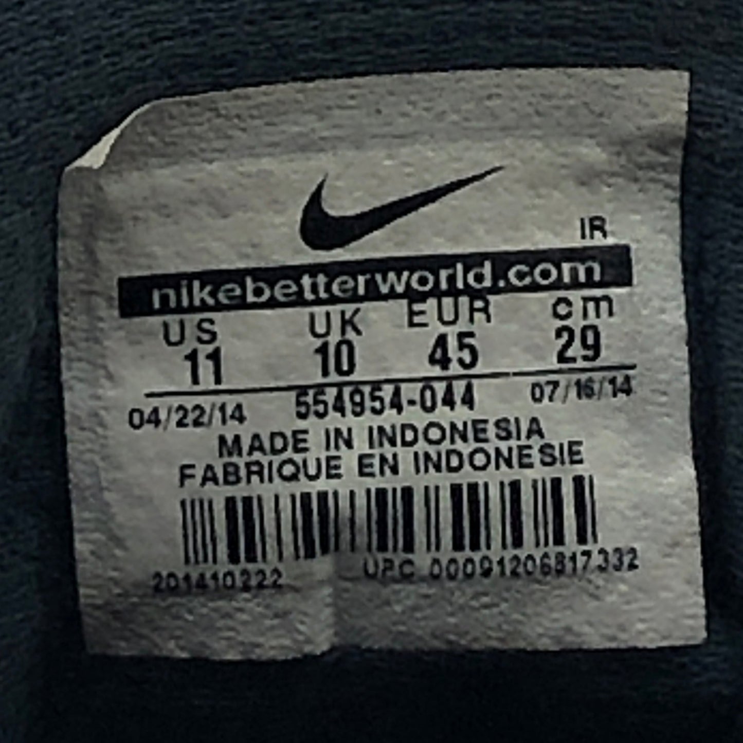 Size EUR 45|Nike Men's Revolution 2 Running Shoes