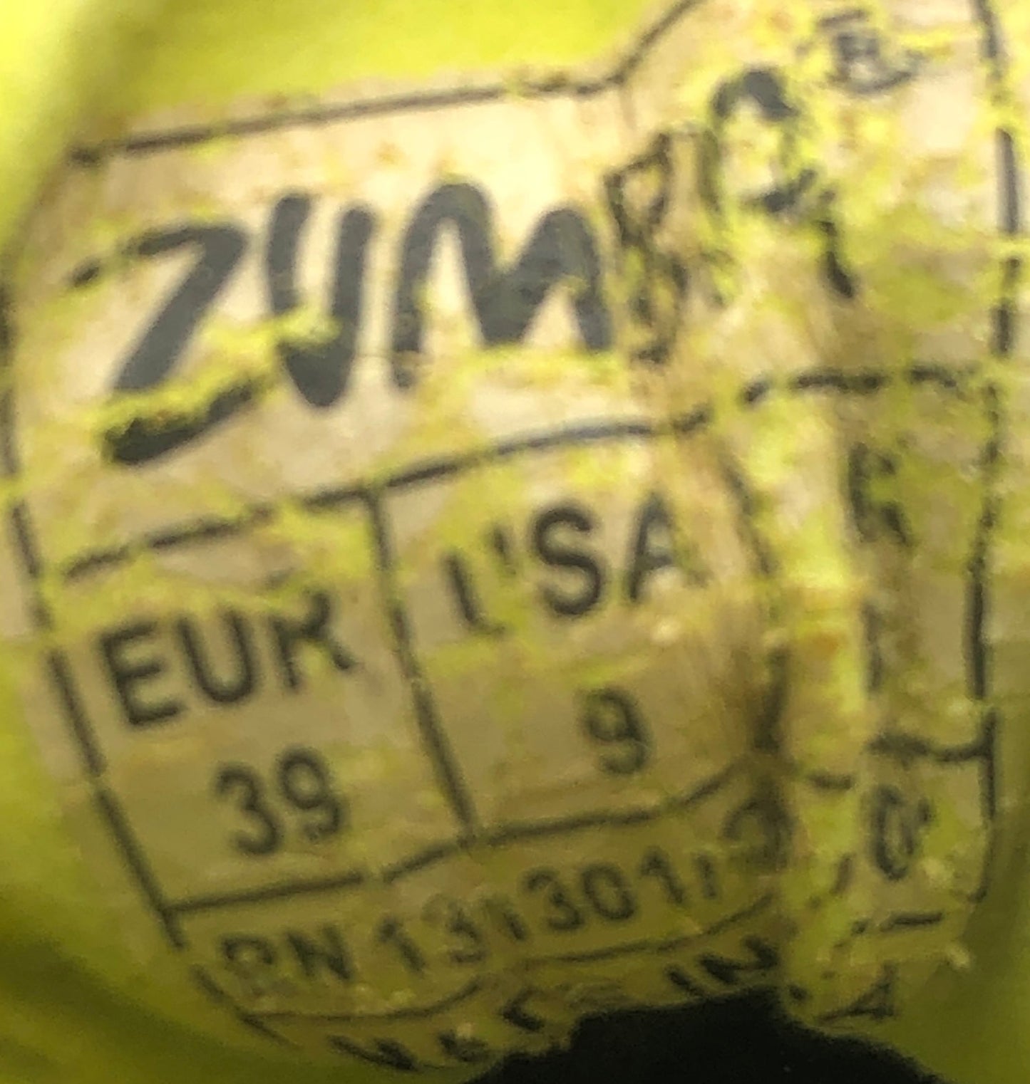 EUR SIZE 39 | Zumba Z-Kickz black