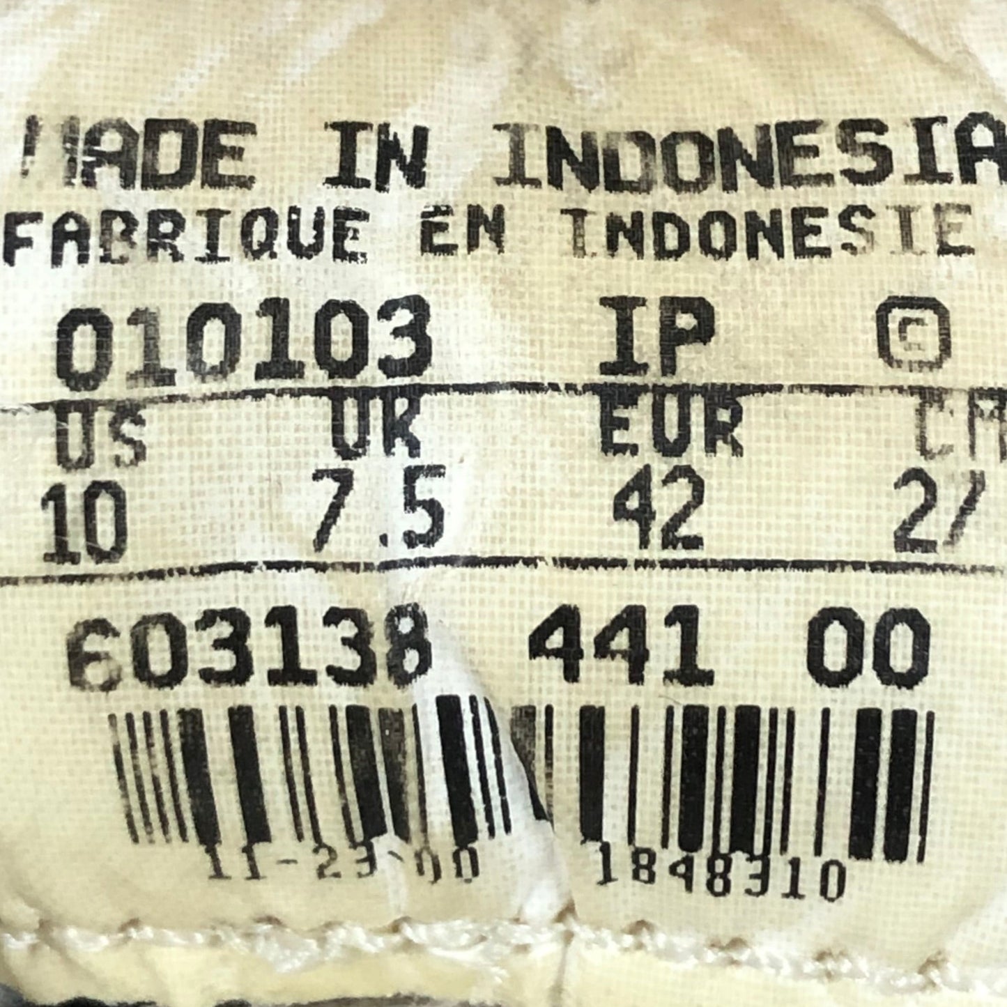 EUR SIZE 42 | NIKE Brs 1000 | Used