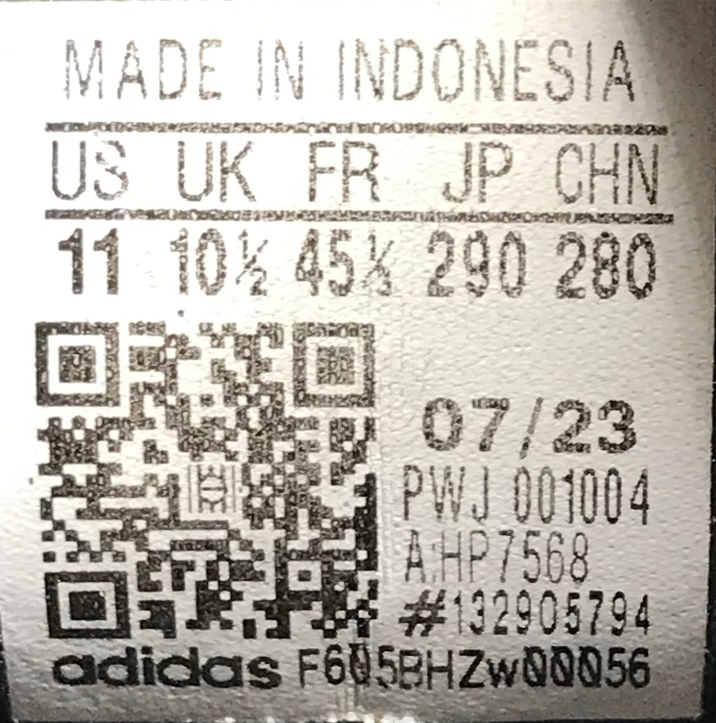 EUR SIZE 45.5 | Runfalcon 3 TR Shoes