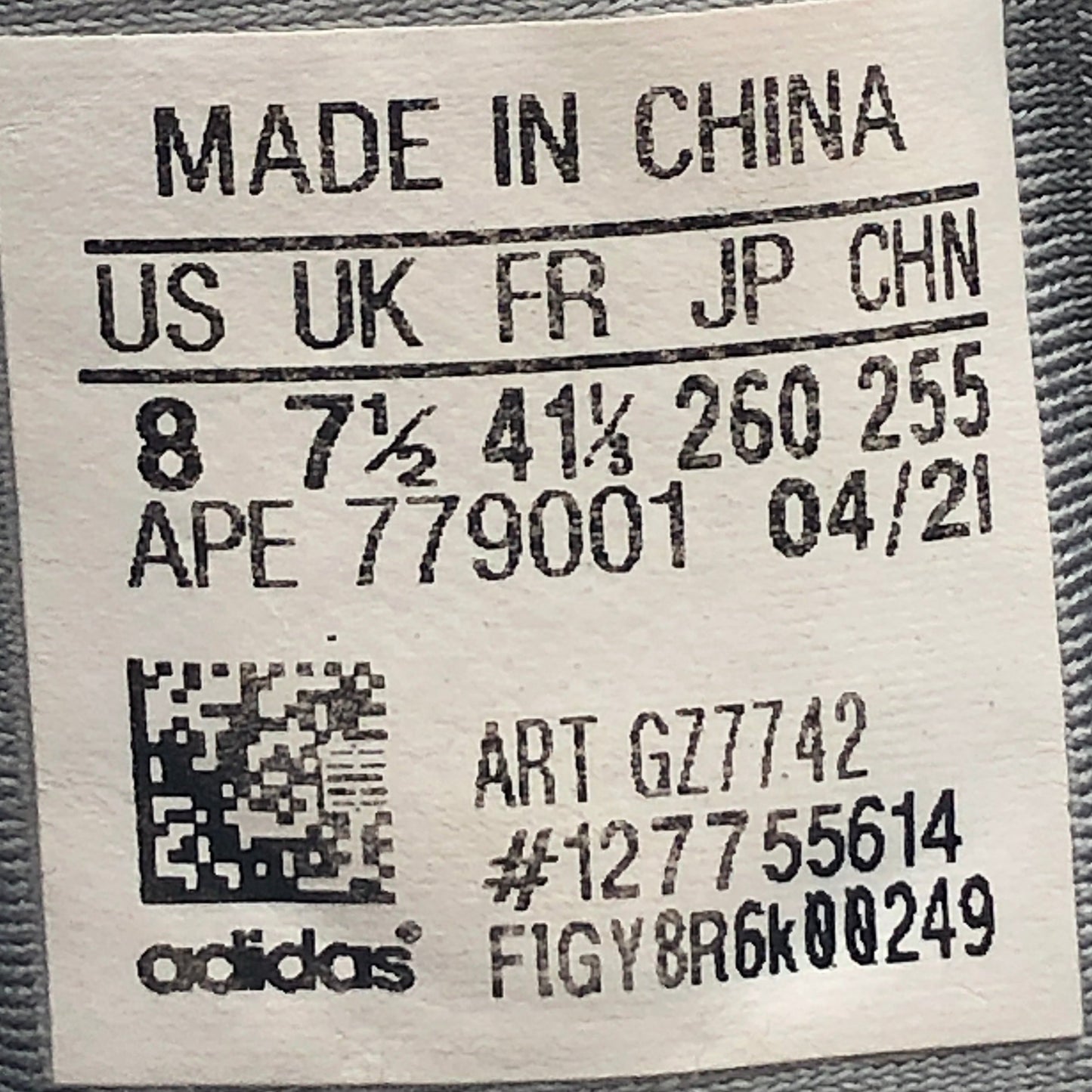 Size EUR 41.5|Adidas Zk Zk 2x Boost