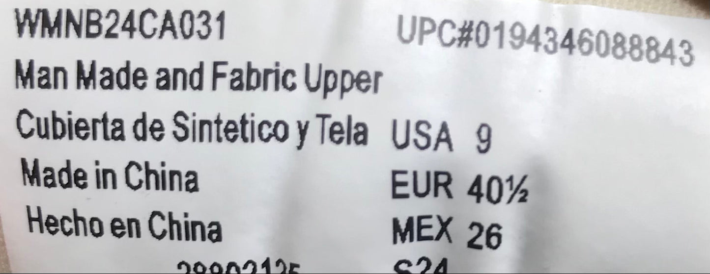 EUR SIZE 40.5 | White Colourblock Lace Up Trainers