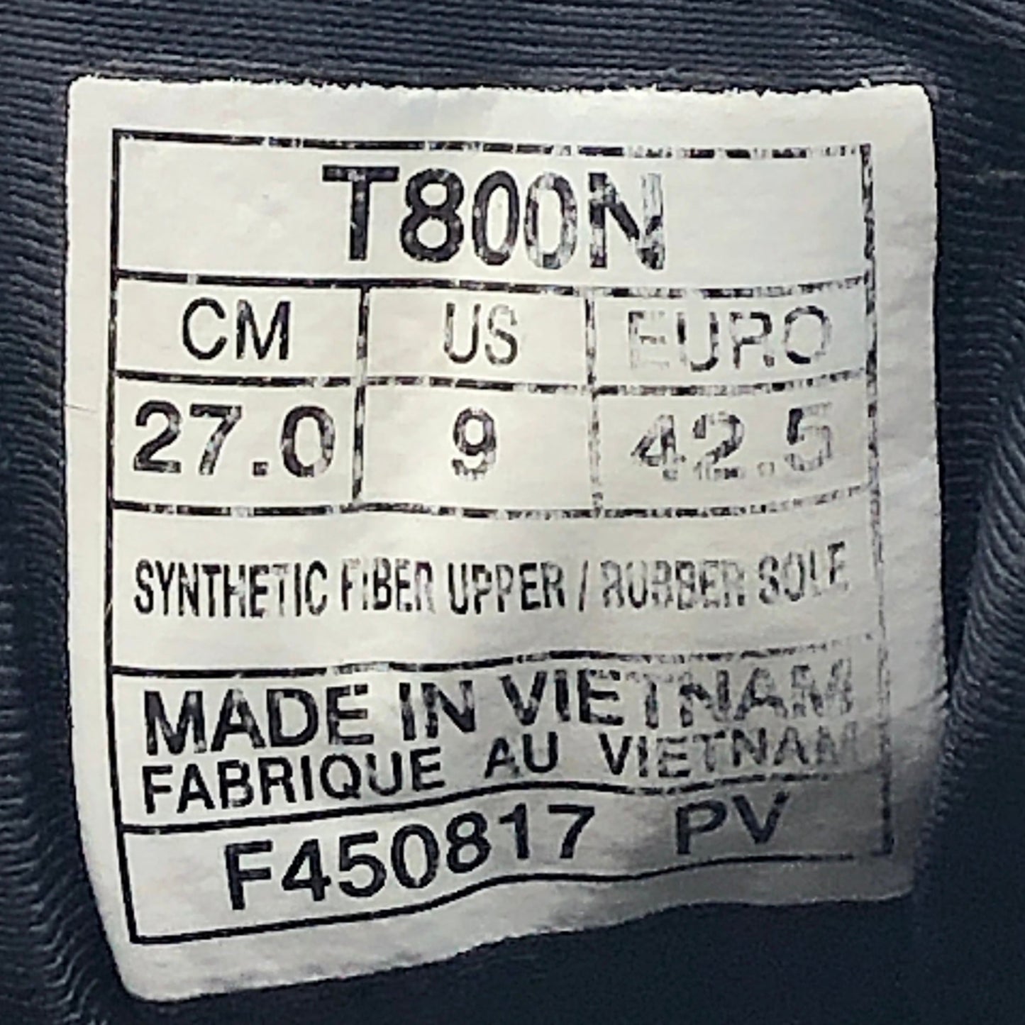 EUR SIZE 42.5 | ASICS Mens Fitness /Cross-Training Trail Running Shoe