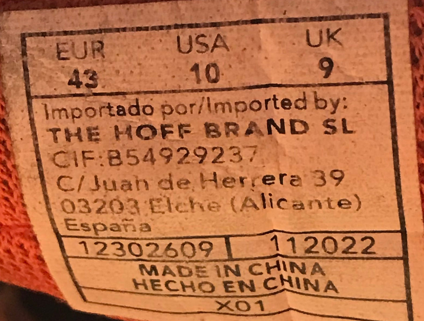 EUR 43 | HOFF City sneakers.