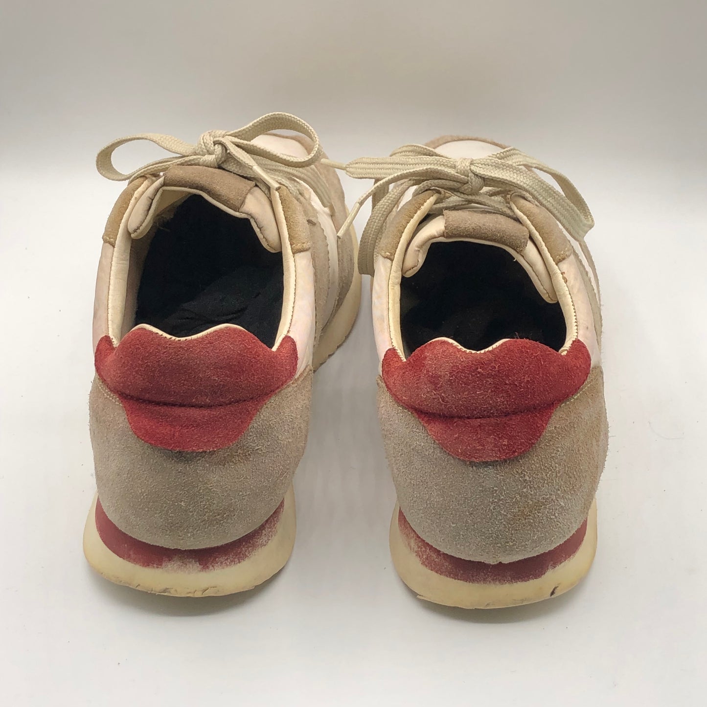 Men’s Vintage Style Suede & Nylon Running Sneakers