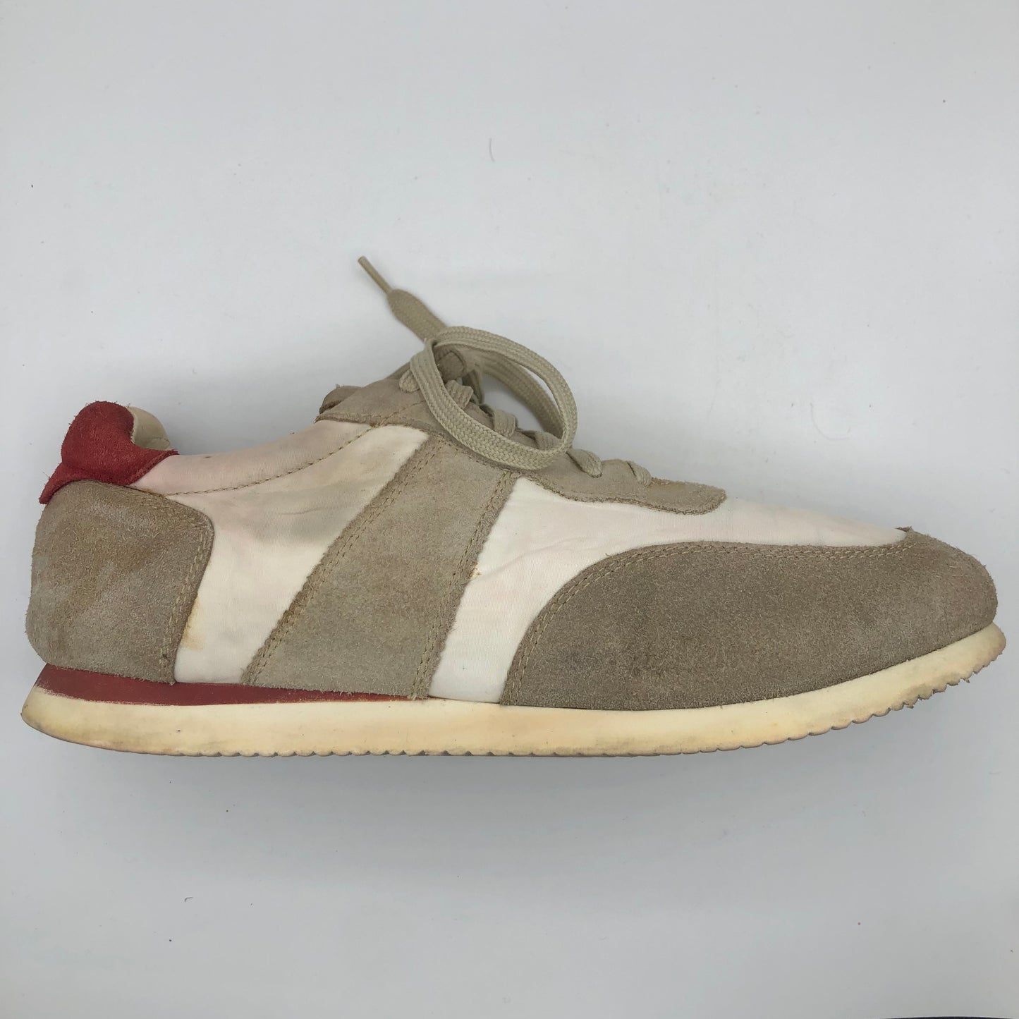 Men’s Vintage Style Suede & Nylon Running Sneakers