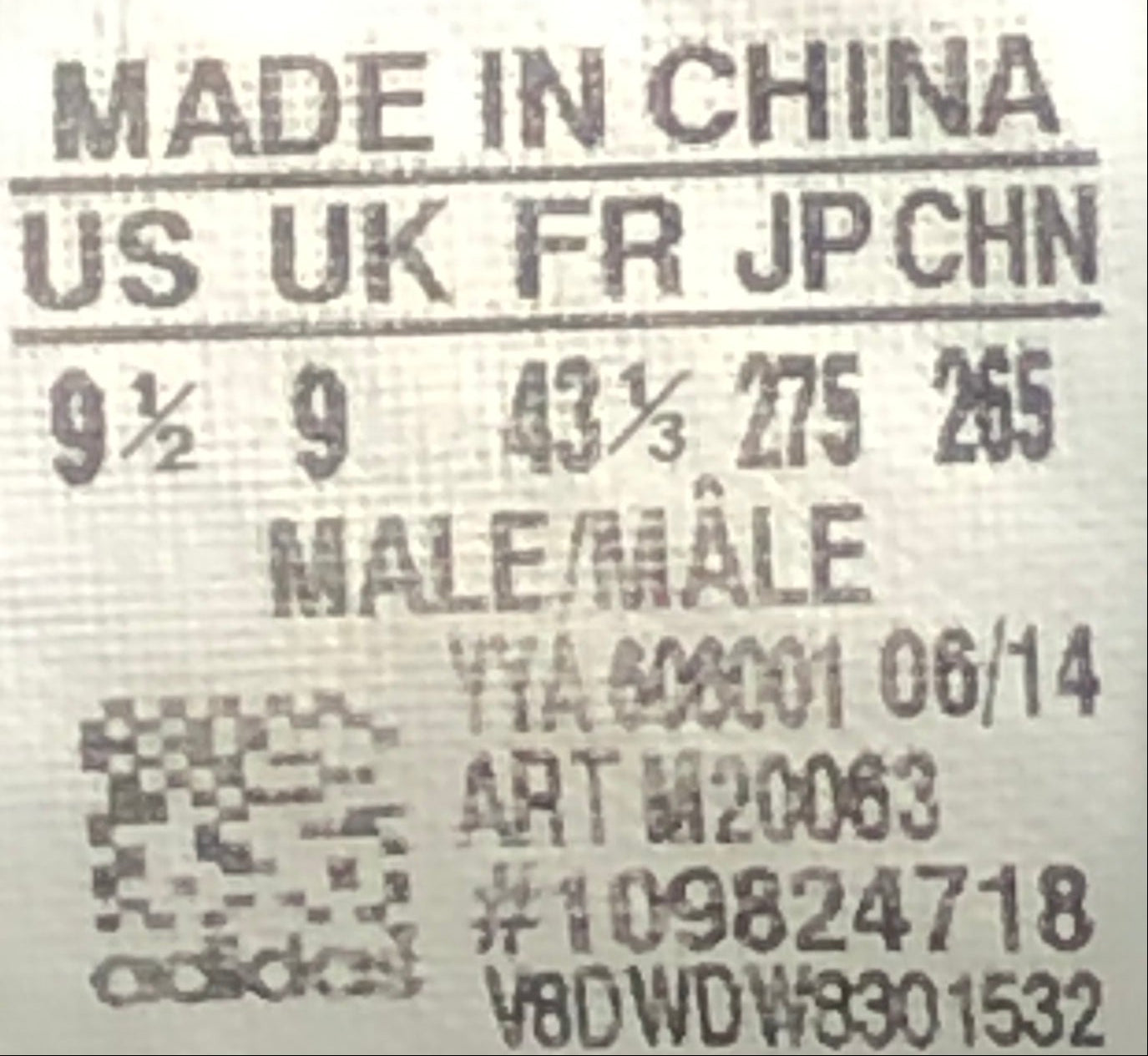 EURSIZE 43.5 | Adidas Supernova Rise 2