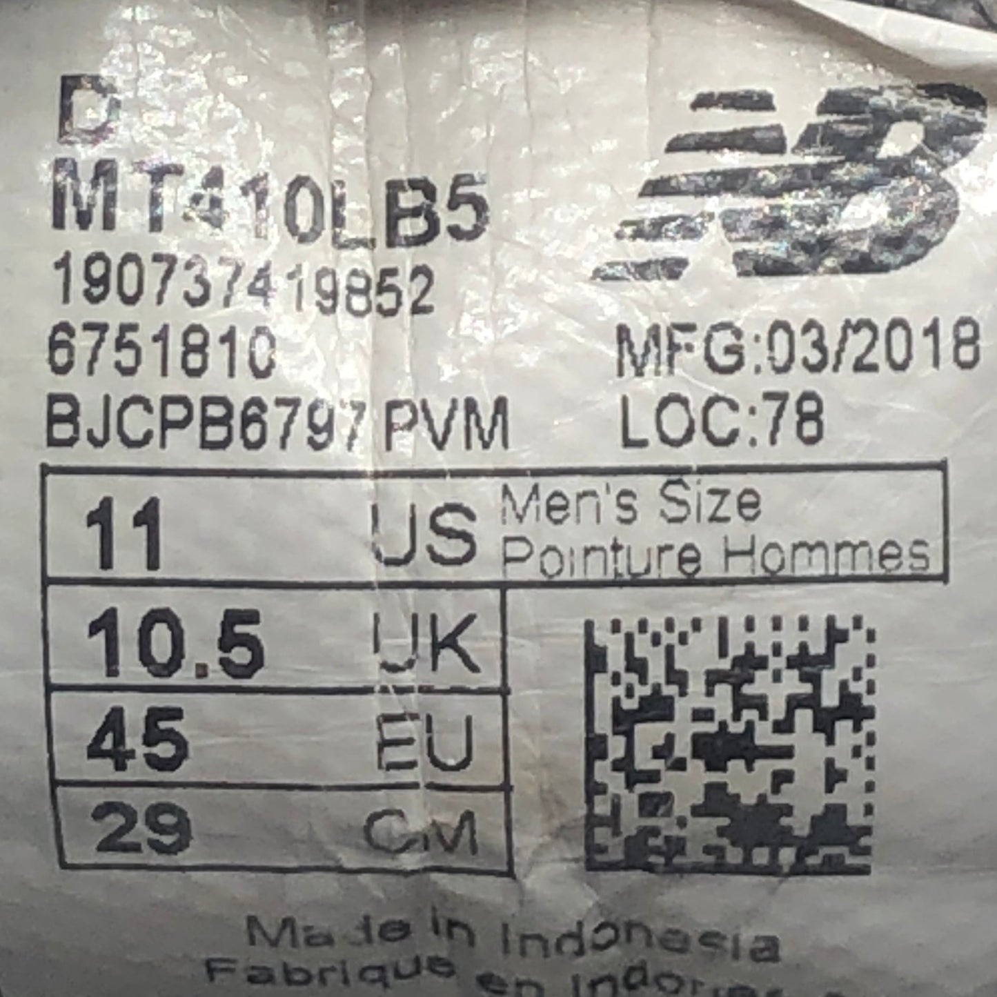 EUR SIZE 45 | NEW BALANCE 905