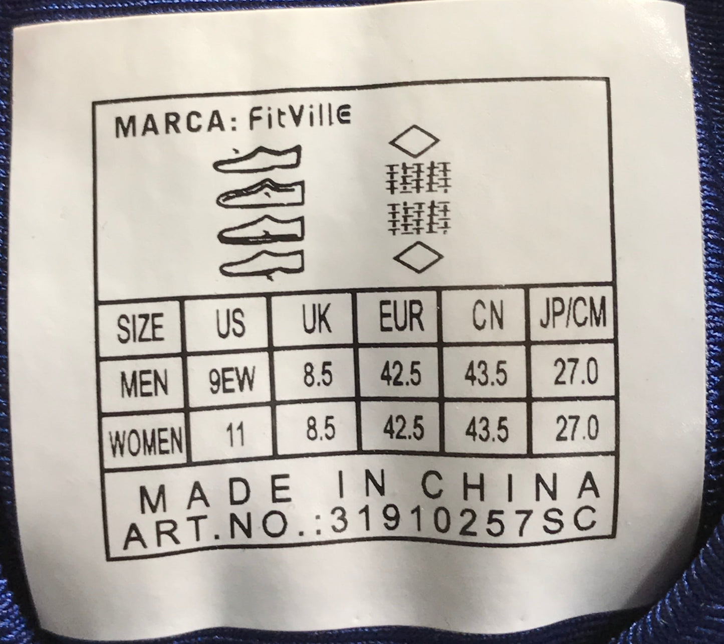 EUR SIZE 42 | FitVille Extra Wide Sneakers