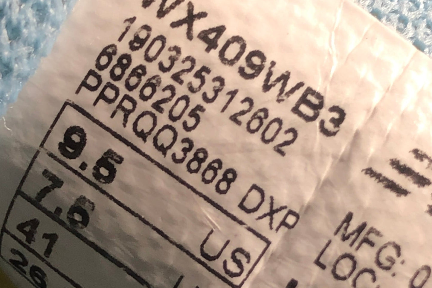 EUR SIZE 41 | New Balance 409 White Leather Cross Trainer