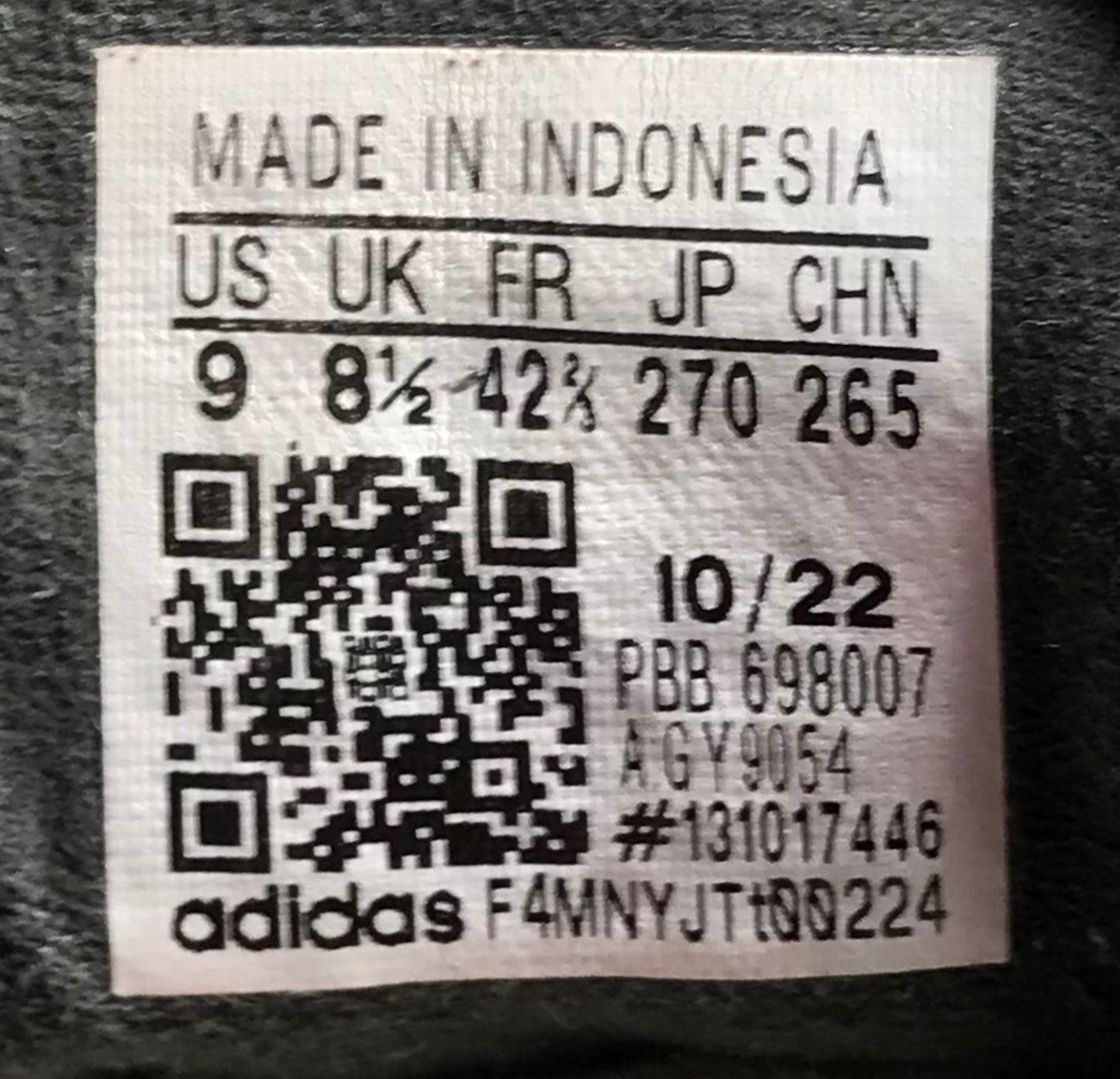 EUR SIZE 42.5 | Predator Tango Indoor Boots