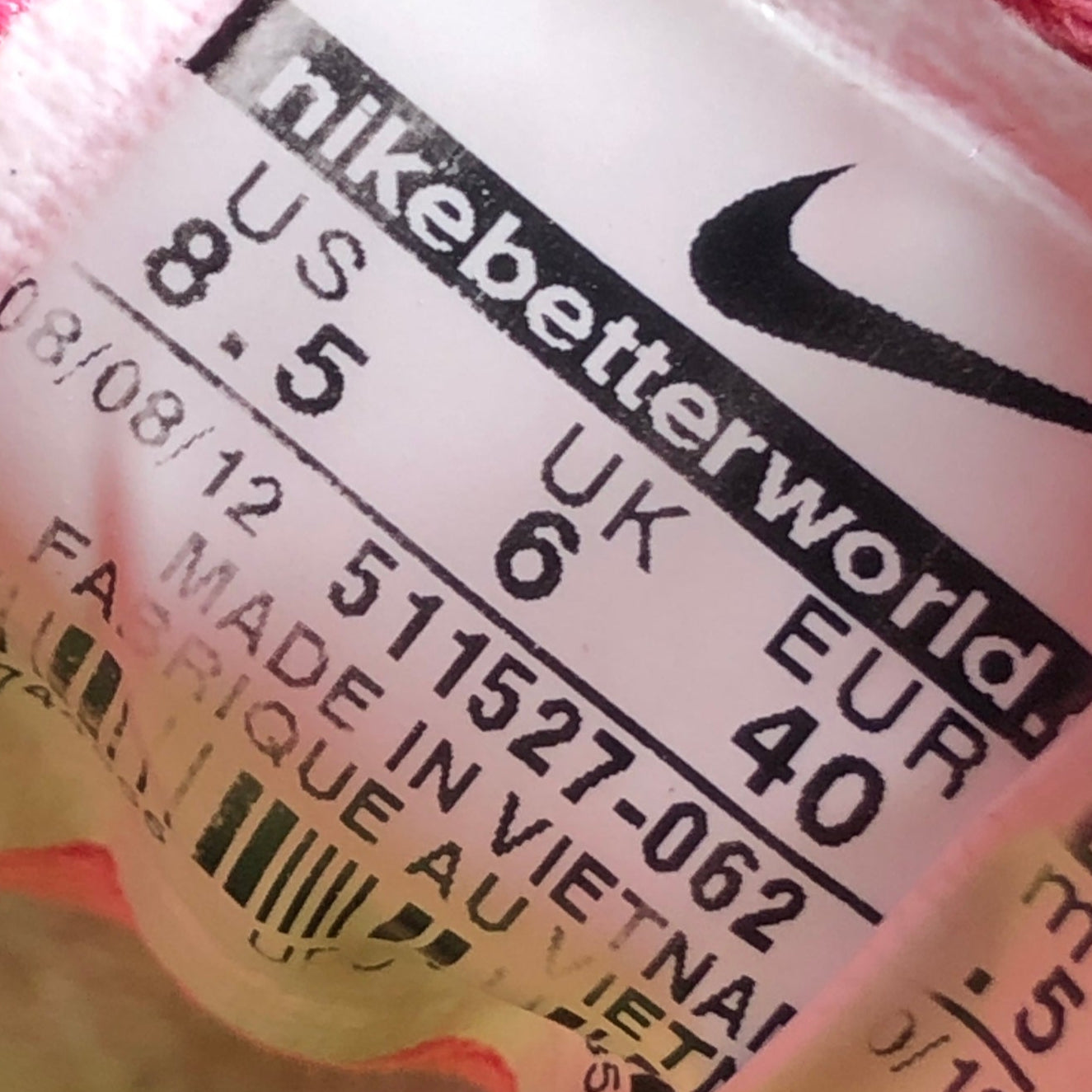 EUR SIZE 60 | Nike Athletic Running Shoes