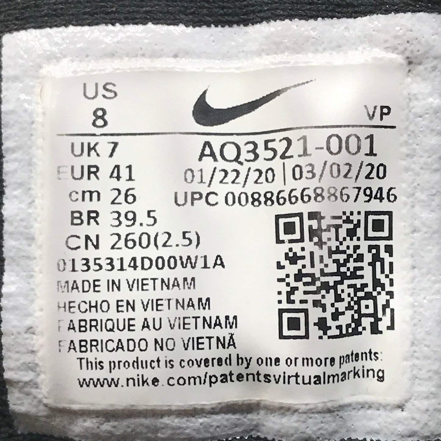 EUR SIZE 41 | Nike Air Zoom Pegasus 39