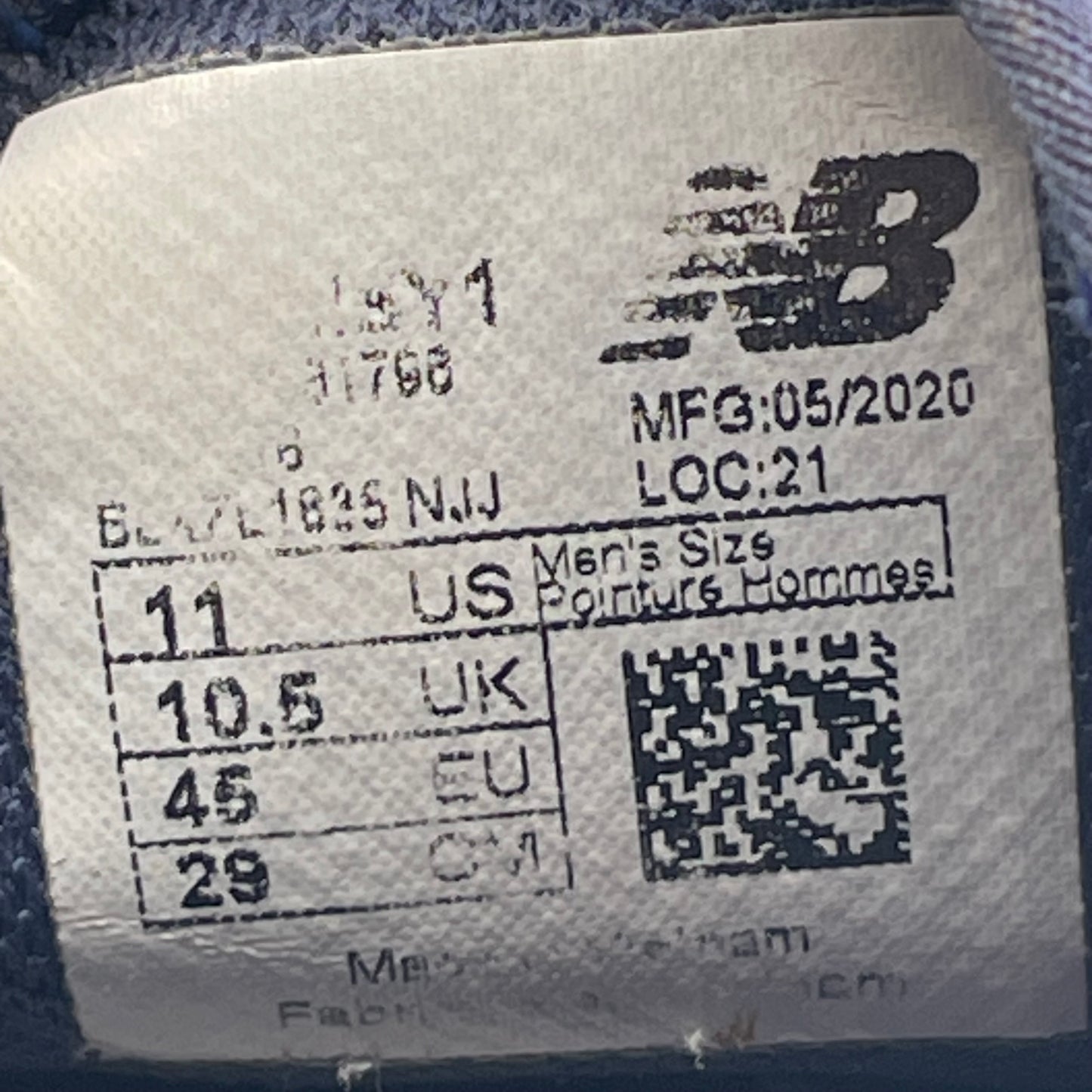 EUR SIZE 45 | New Balance athletic shoes.