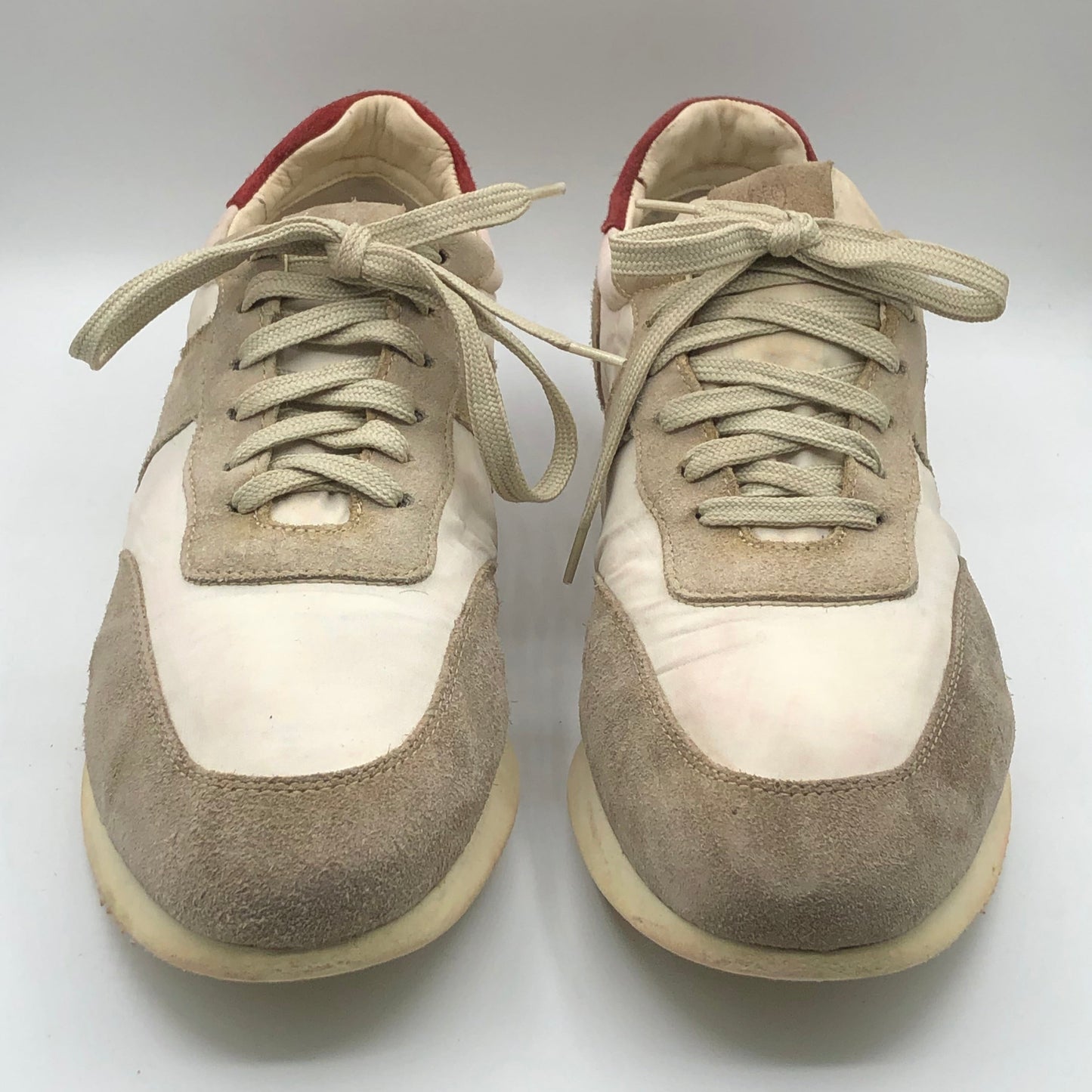 Men’s Vintage Style Suede & Nylon Running Sneakers