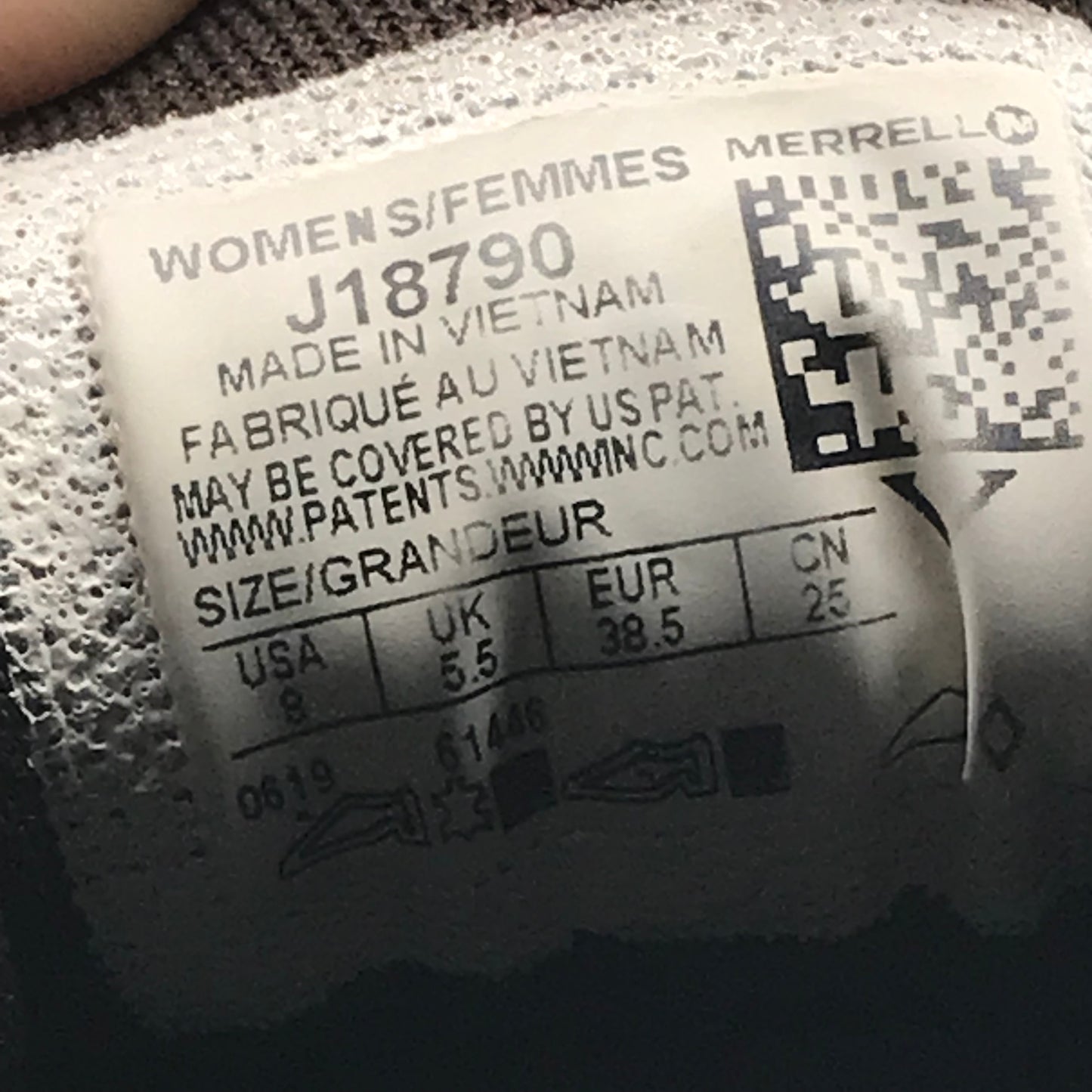 EUR SIZE 38.5 | Merrell Zion Waterproof Hiking Shoes.