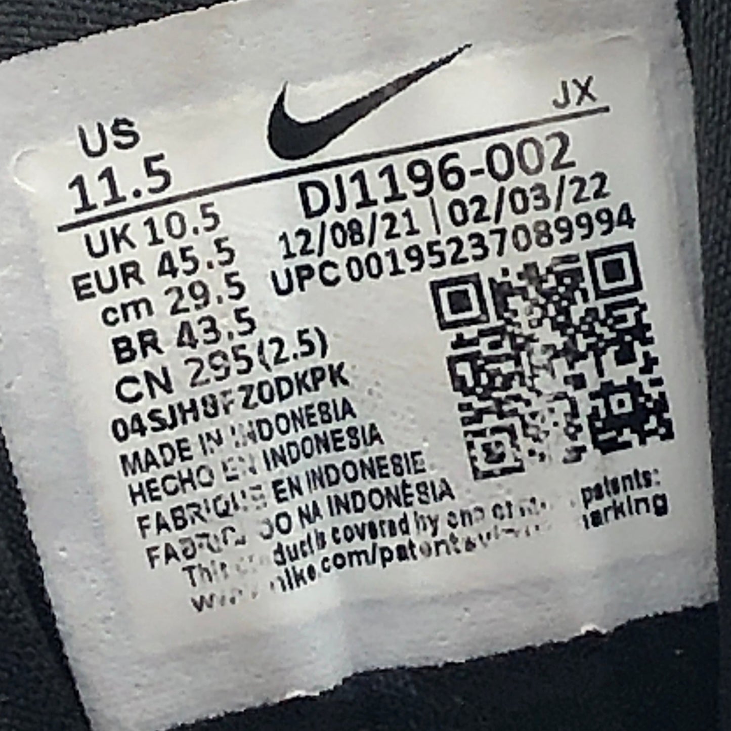 SIZE EUR 45.5|Nike Downshifter 12 Mens Running Shoes,