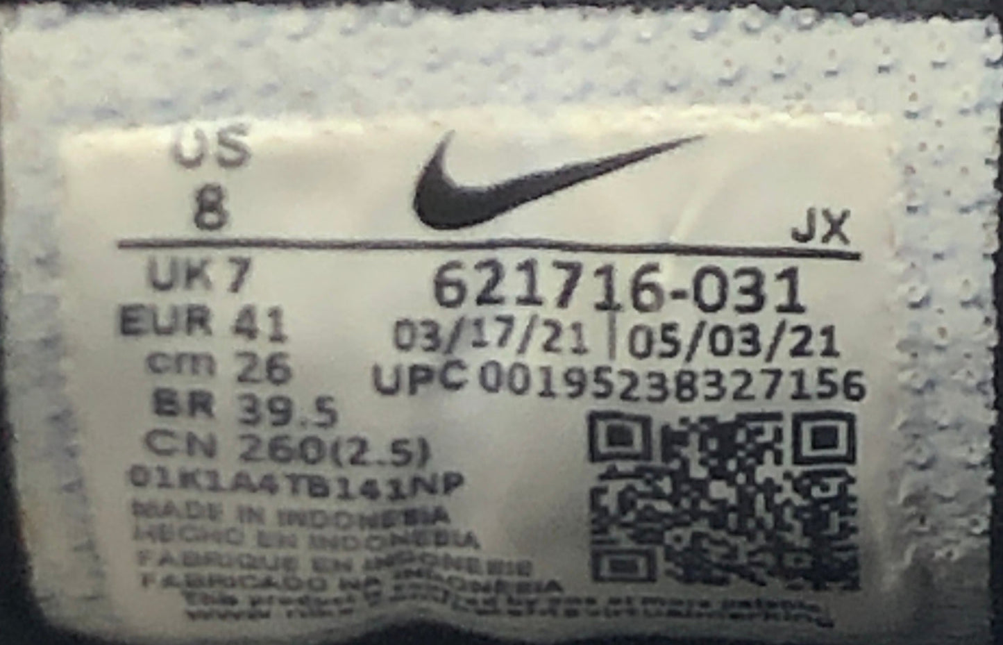 EUR SIZE 41 | Nike Reax 8 TR Training Shoes