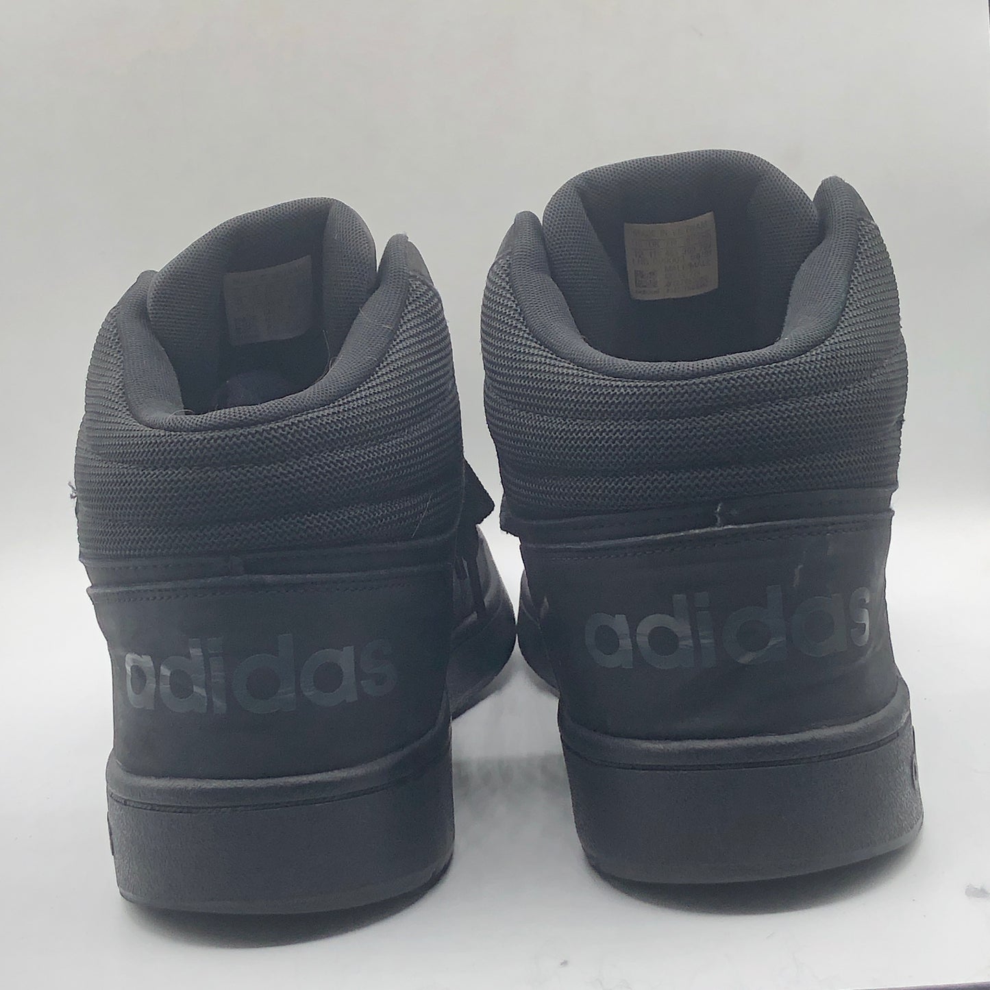 EUR SIZE 46.5 | adidas Hoops 2.0 Mid Basketball Style Shoes Black