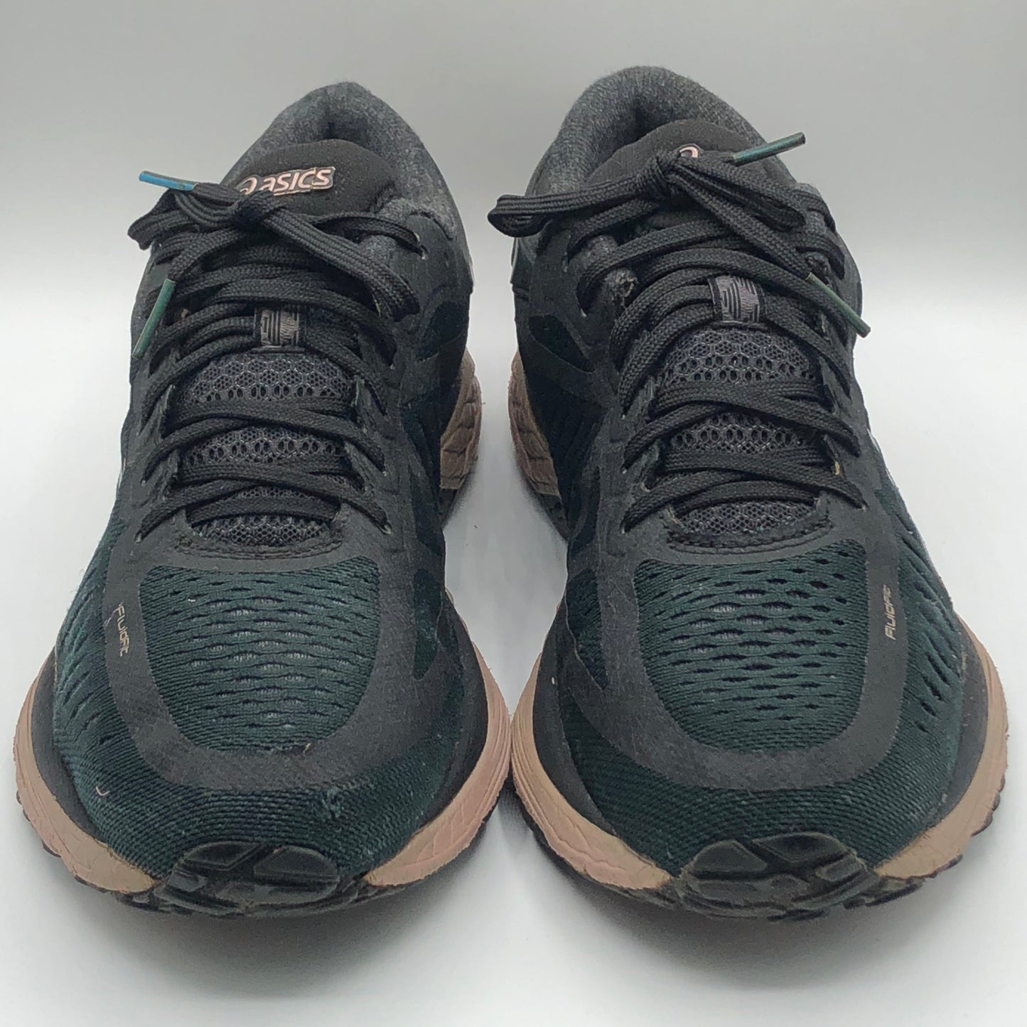EUR SIZE 41.5 | Asics Metarun Black Rose Gold Athletic Training Running Shoes