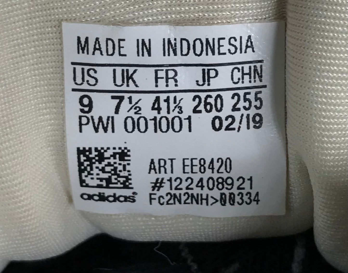 EUR SIZE 41.5 | ADIDAS Men's mesh sneakers