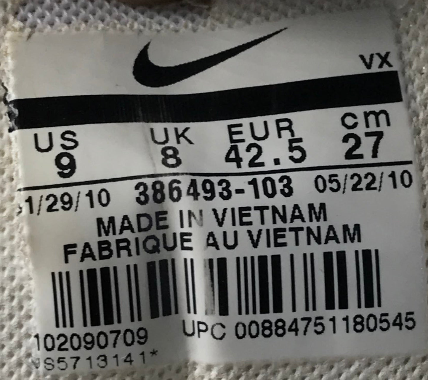 EUR SIZE 42.5 | Nike Affect
