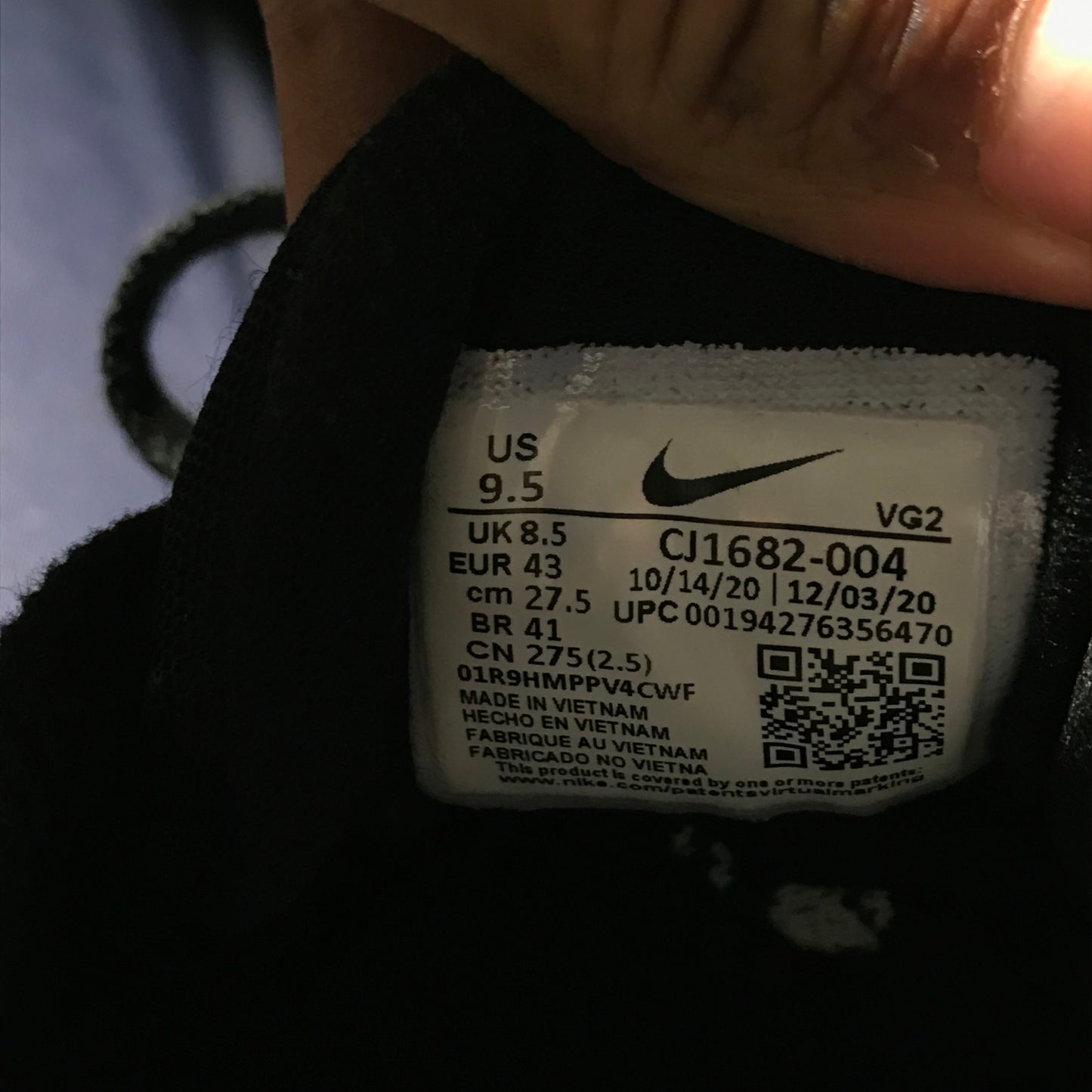 EUR SIZE 43 | Nike running shoes,