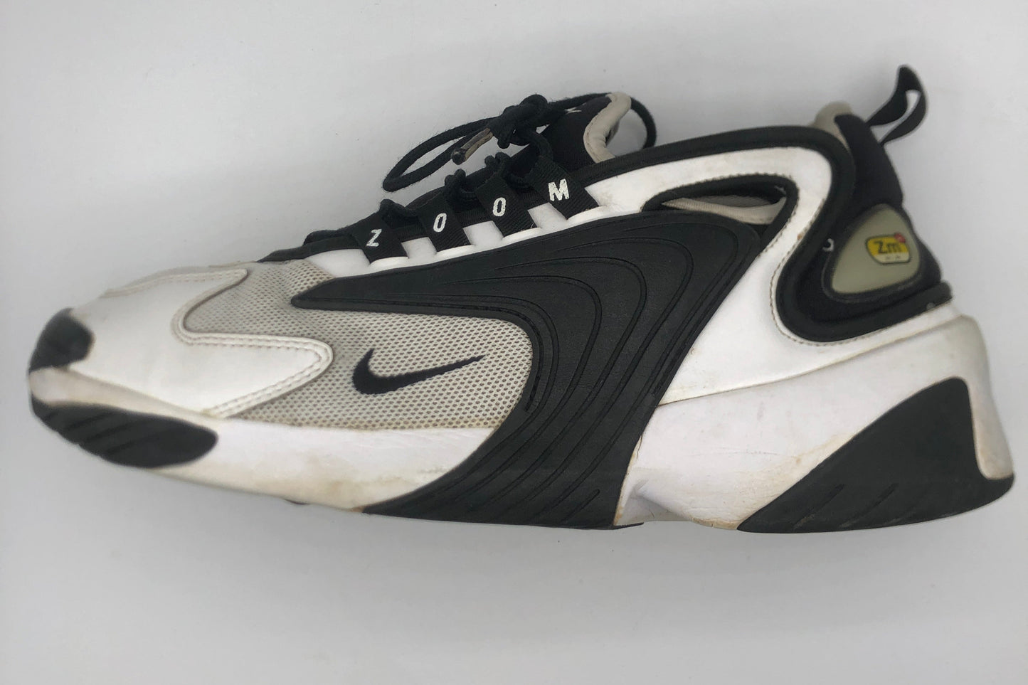 SIZE EUR 45| Nike Zoom 2K White Black Sneakers