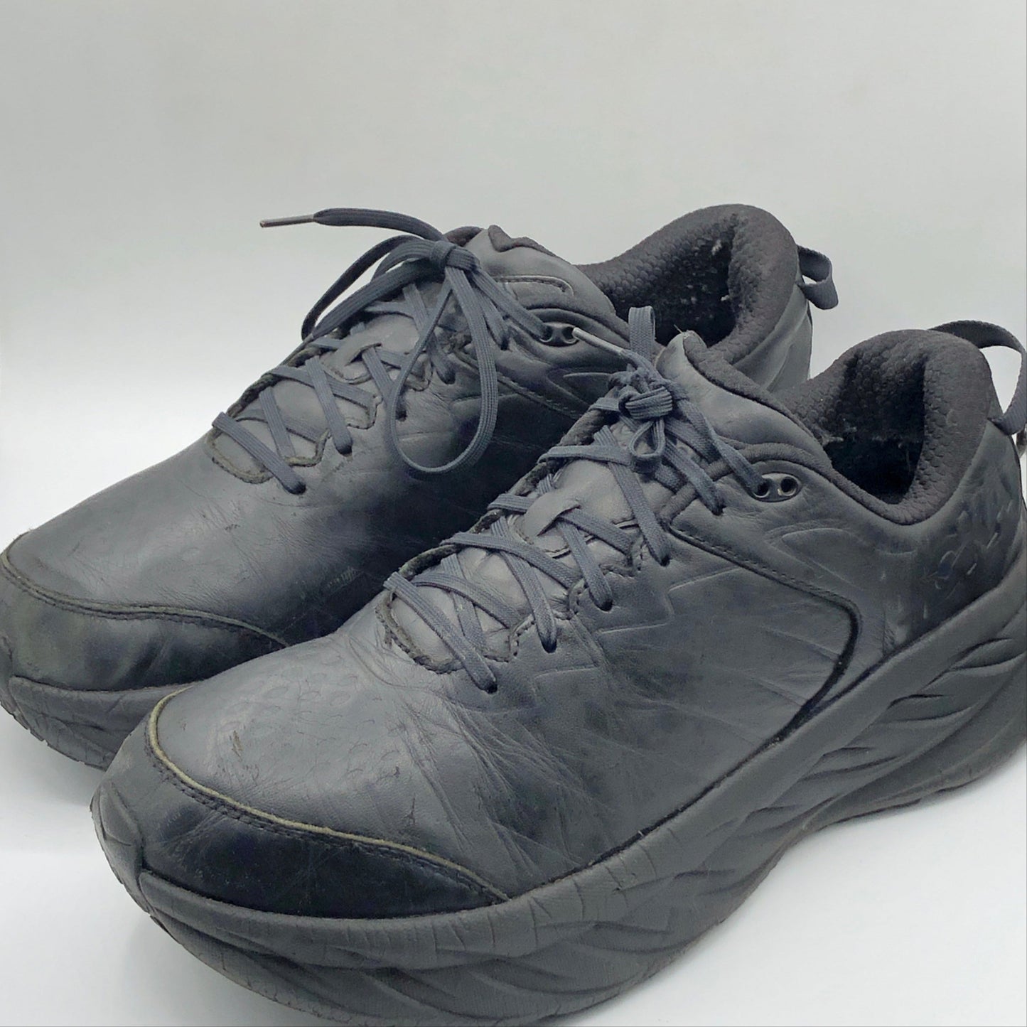 SIZE EUR 47.5 | Hoka Men's Bondi SR Sneaker, Black/Black