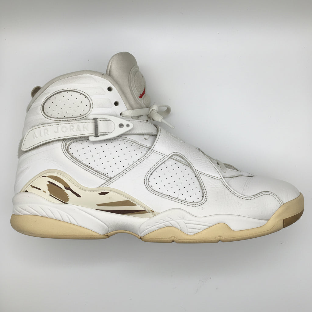 EUR SIZE 46 | Air Jordan 8 leather sneakers