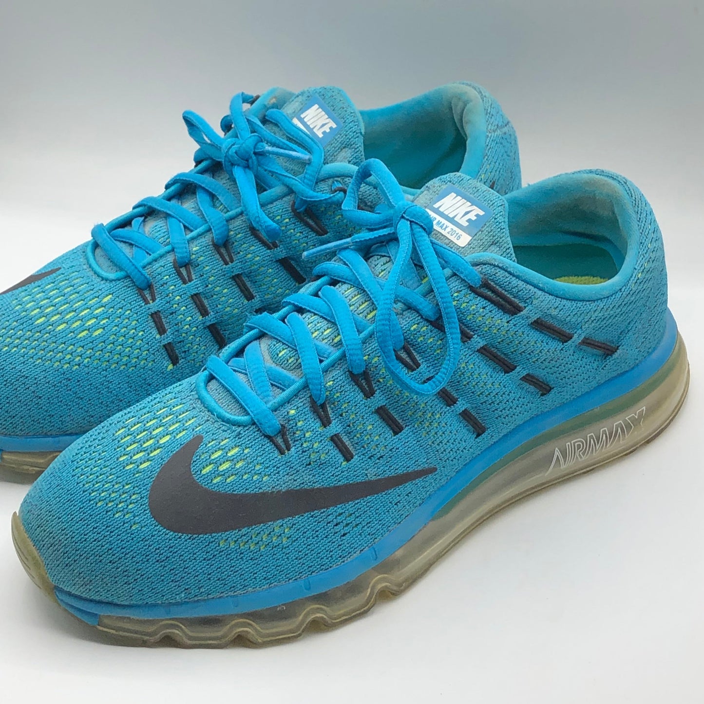 Size EUR 40 | MENS 2016 BLUE LAGOON-BLACK RUNNING SHOES