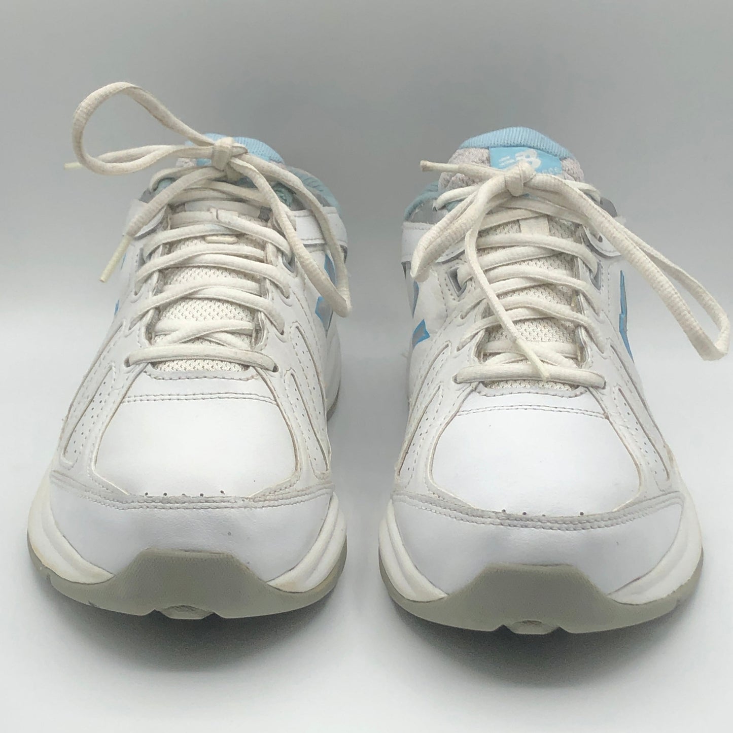 EUR SIZE 41 | New Balance 409 White Leather Cross Trainer