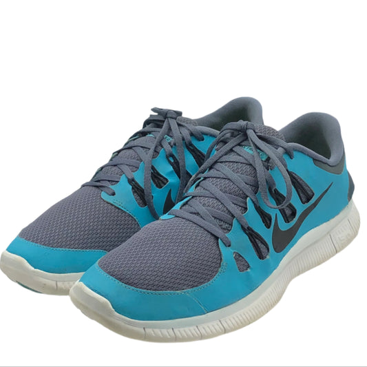 Size EUR 44 | Nike Free 5.0+ Dark Armory Blue/Gama Blue | Preloved Shoes