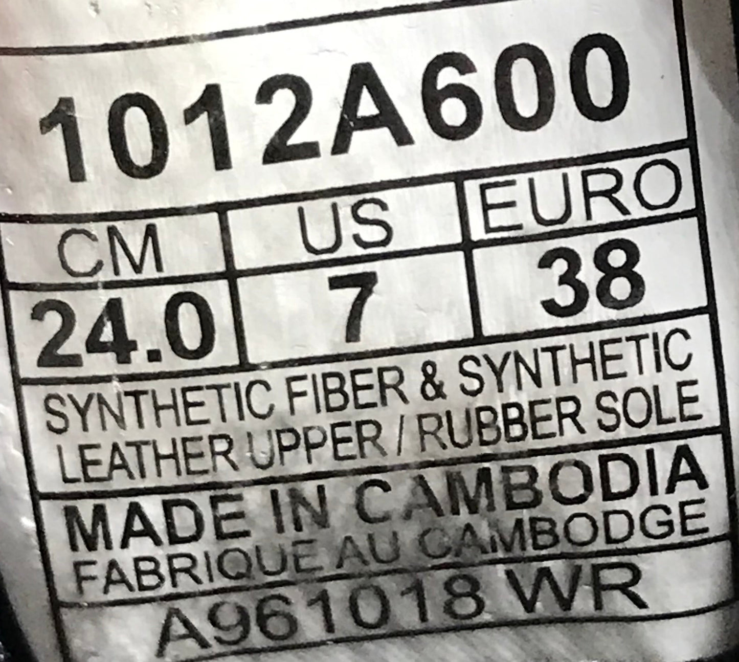 EUR SIZE 38 | Asics Gel Contend 4