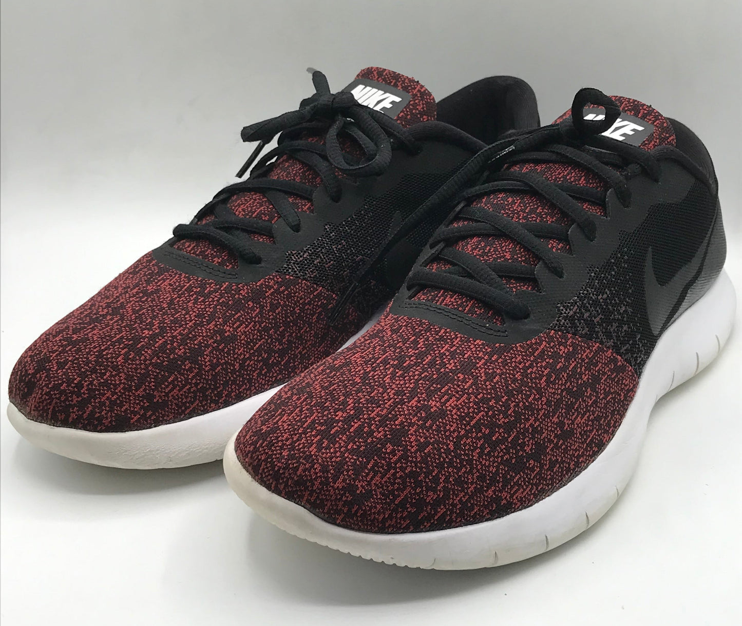 Nike Flex Contact Black Red Shoes