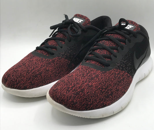 Nike Flex Contact Black Red Shoes