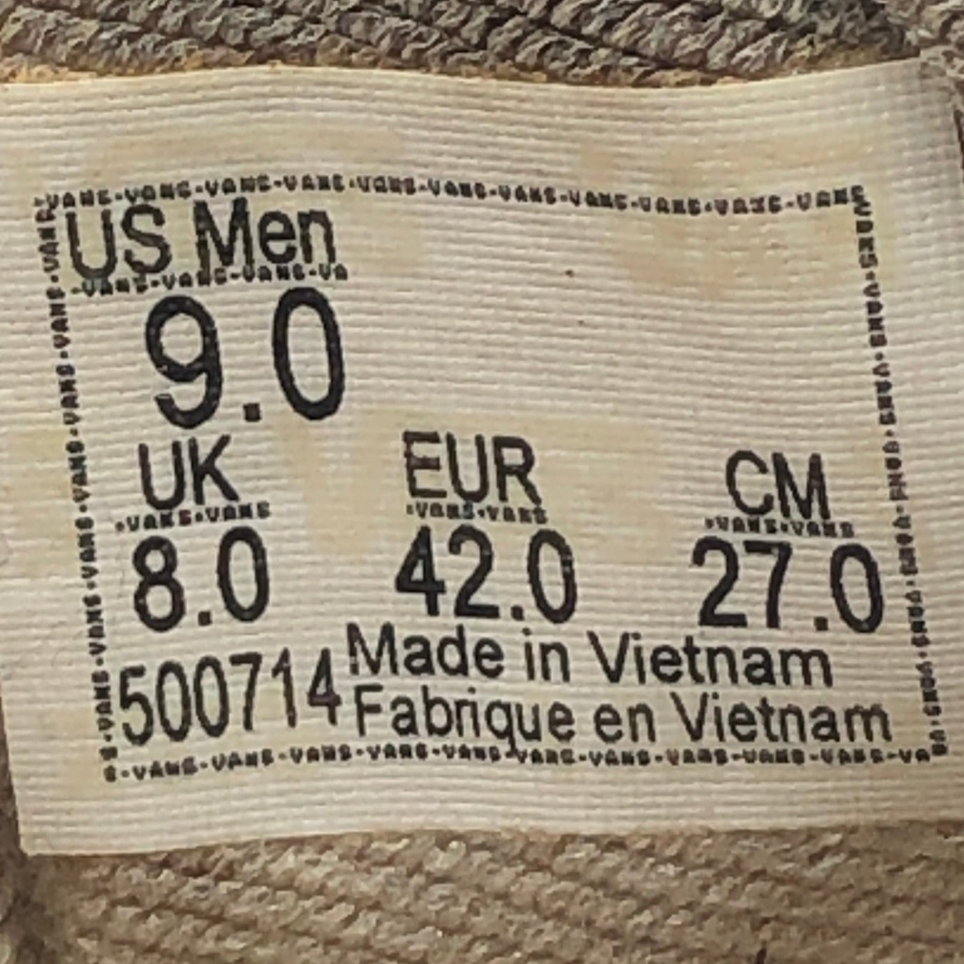 EUR SIZE 42 | VansAuthentic Men's Shoes