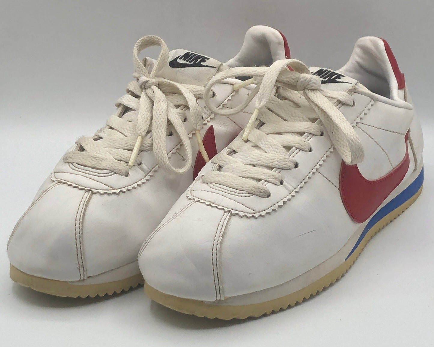 EUR SIZE 38 | NIKE Leather Cortez White