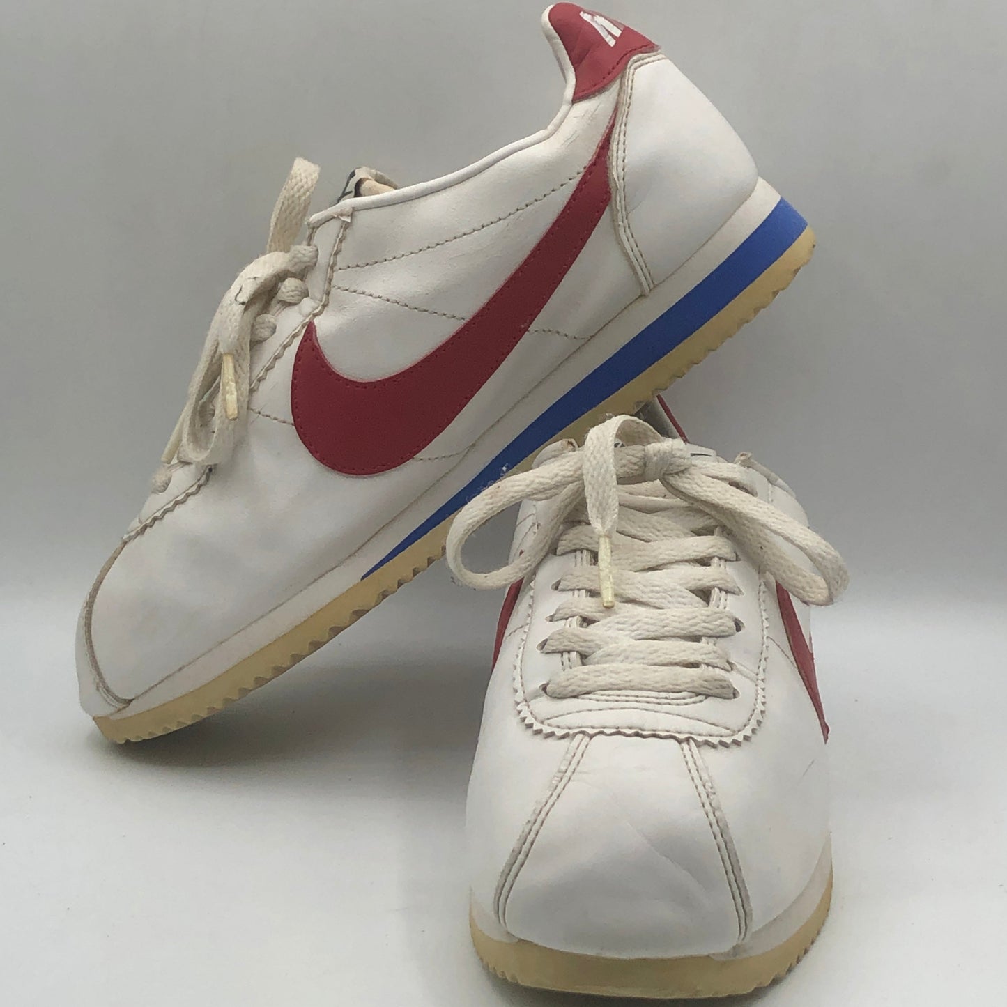 EUR SIZE 38 | NIKE Leather Cortez White