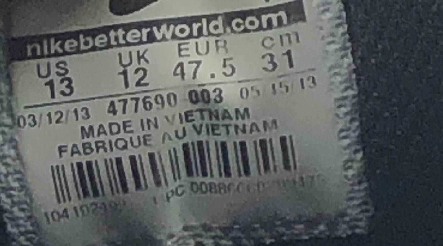 EUR SIZE 47.5 | Nike Air Max VG-R