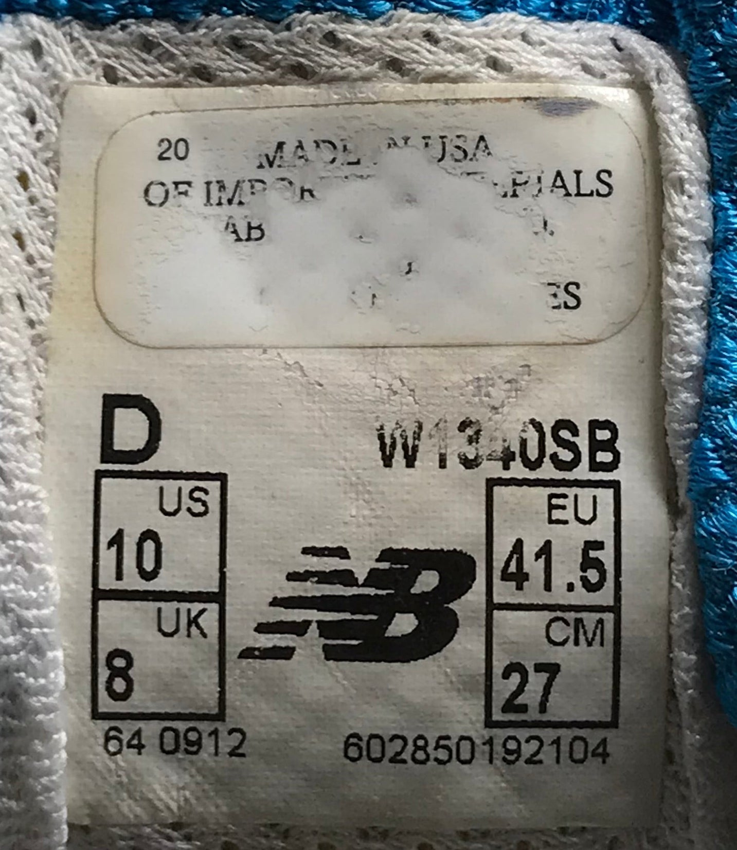 EUR SIZE 41.5 | new balance