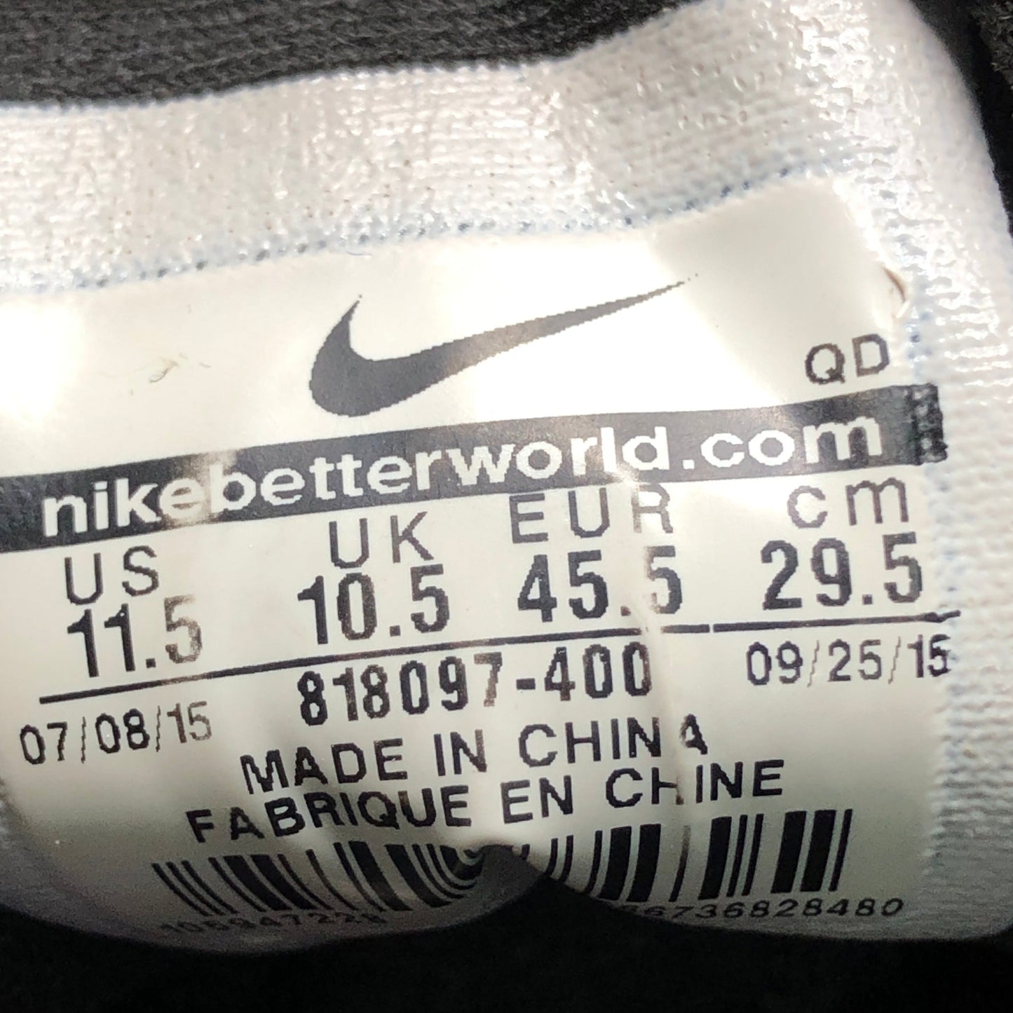 Size EUR 45.5|Nike Revolution 6 Men's Running Shoes