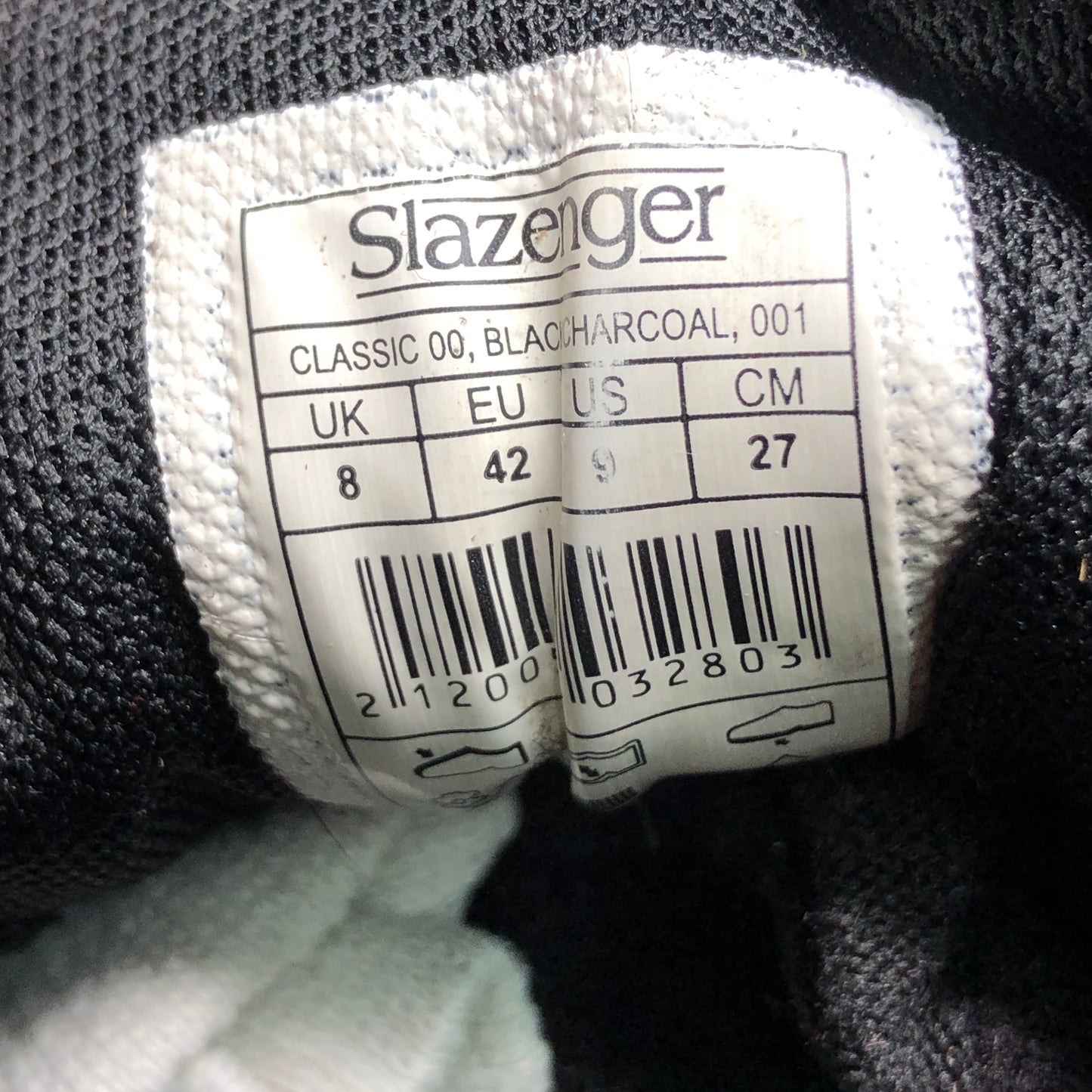 SIZE EUR 42|Slazenger Classic Black Sports Shoes