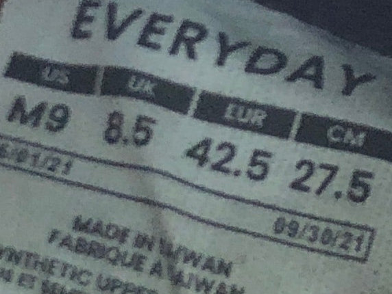 EUR SIZE 42.5 | Vessi Shoes Athletic Running Sneakers