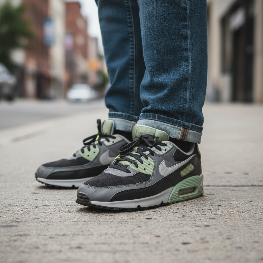 EUR SIZE 44 | NikeAir Max 90 'Oil Green