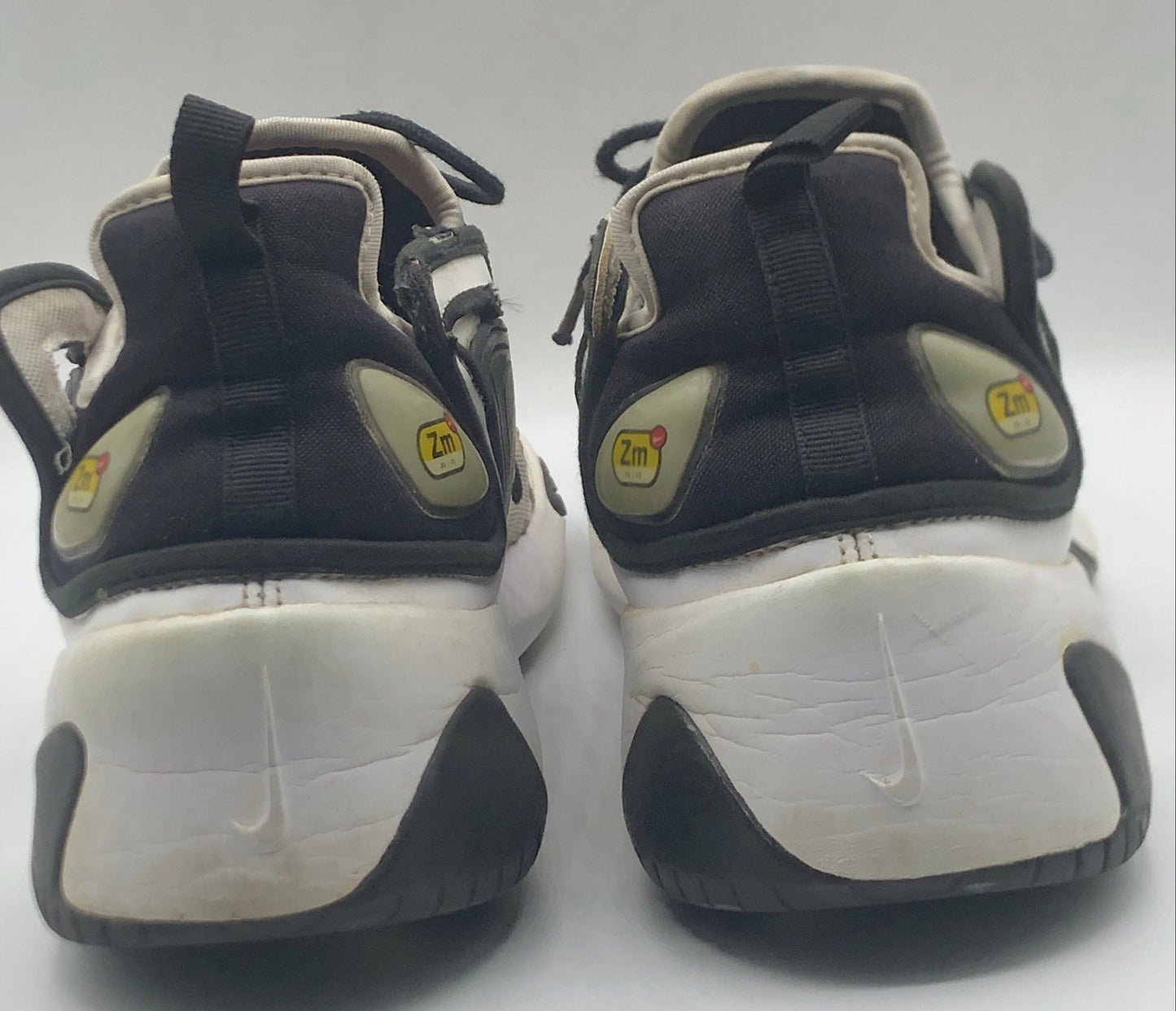 SIZE EUR 45| Nike Zoom 2K White Black Sneakers
