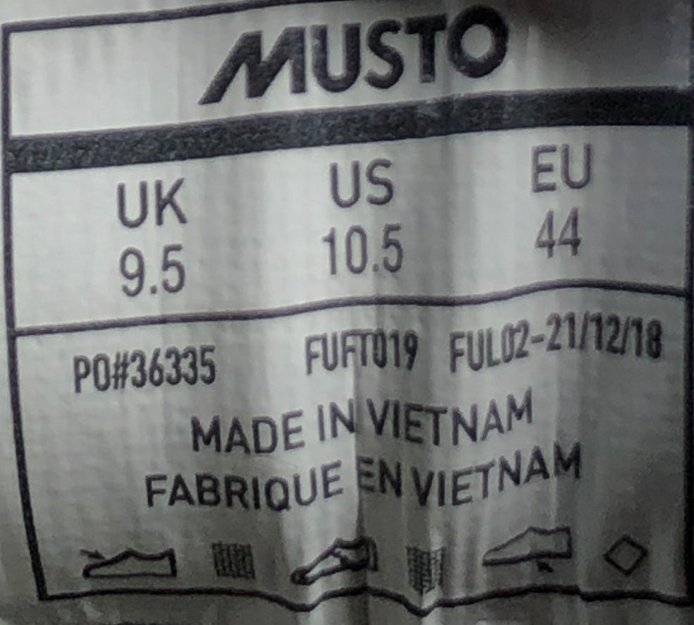 EUR SIZE 44 | Musto Nautic Speed Shoes