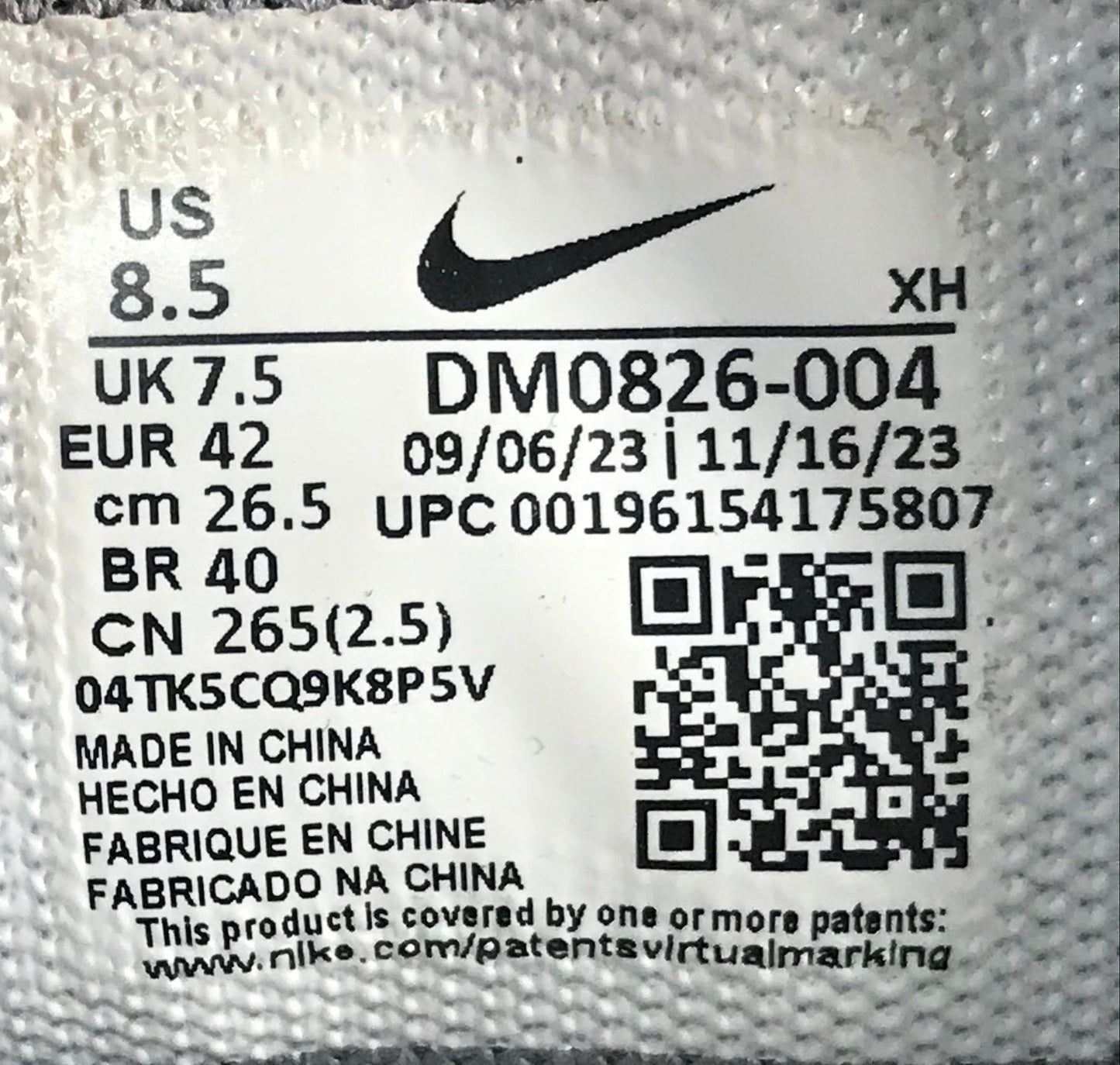 EUR SIZE 42 | Nike Metcon 9 AMP