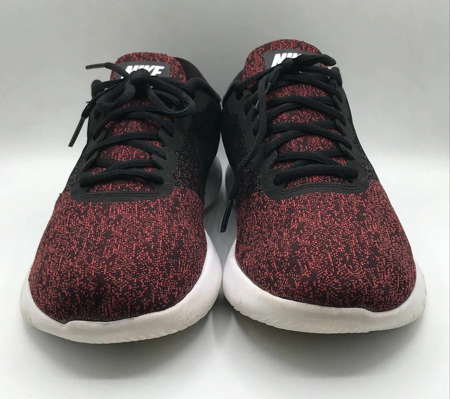 Nike Flex Contact Black Red Shoes