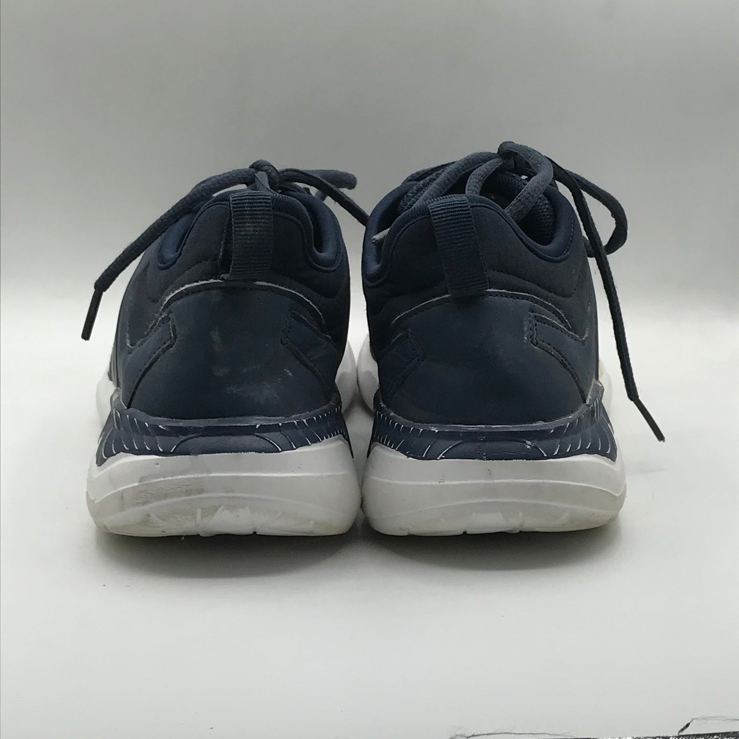 EUR SIZE 40 | men's navy blue athletic sneakers